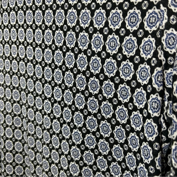 J. Jill Circle Print 3/4 Sleeve Blouse Size Medium Petite - Picture 6 of 7